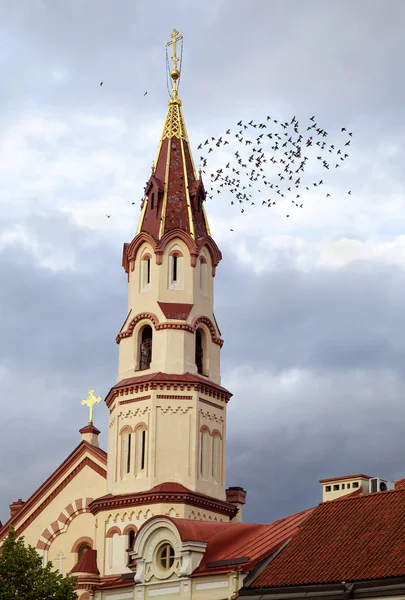 St. Nikolaus-Kirche in Vilnius — Stockfoto