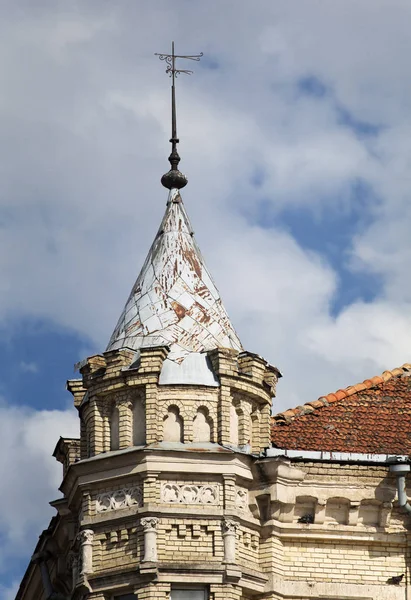 Altes Haus in Vilnius — Stockfoto