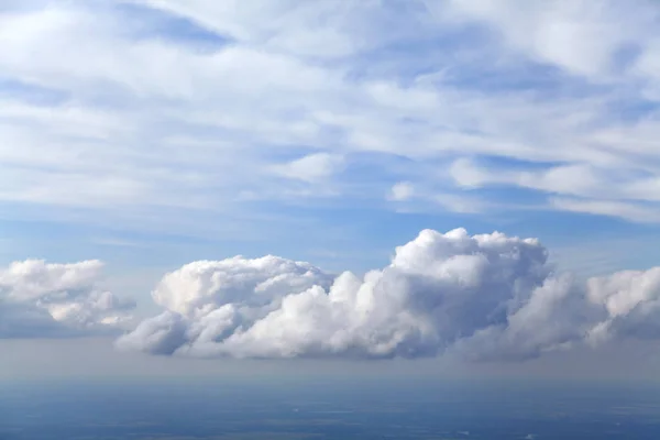 Clouds, view from airplane — Stock Photo, Image