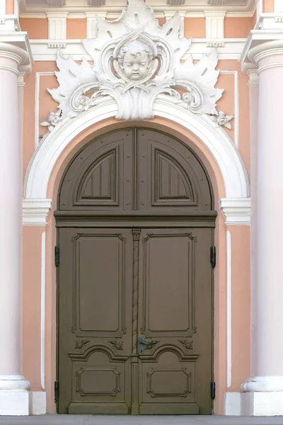 Decorative baroque door — Stock Photo, Image