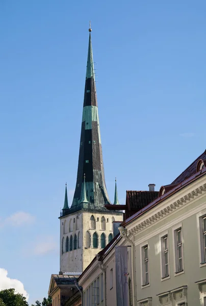 Kościół St. olaf w Tallinnie — Zdjęcie stockowe