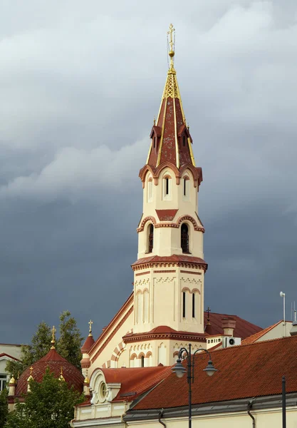 Iglesia de San Nicolás en Vilna — Foto de Stock