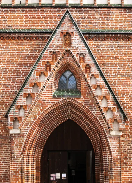 Ruiner av katedralen Tartu — Stockfoto