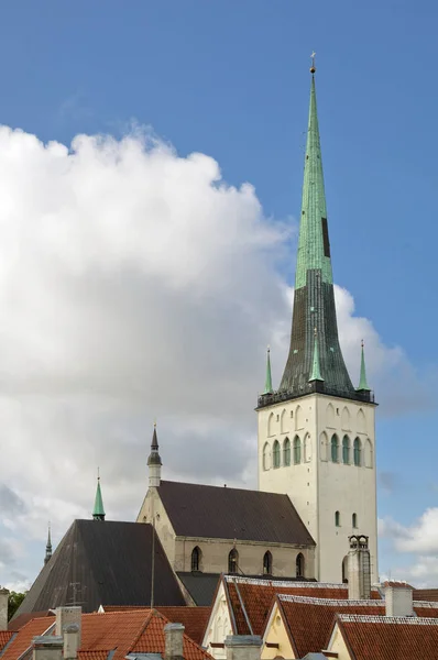 Iglesia de San Nicolás, Tallin — Stockfoto