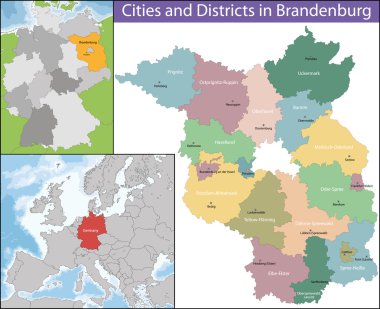 brandenburg Haritası