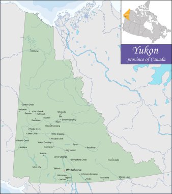 yukon Haritası