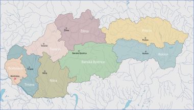 Slovakya Haritası