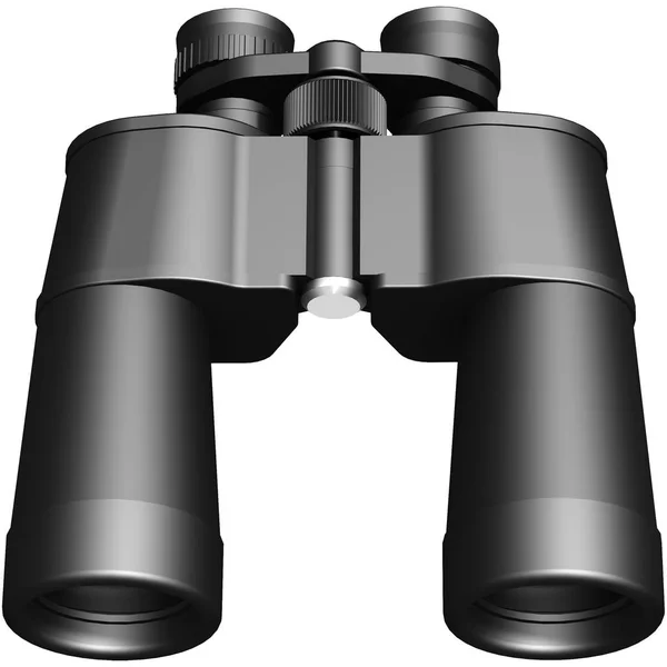 3D image of binoculars — Stock Photo, Image