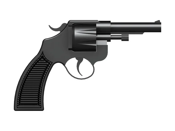 3D image of classic revolver — Stock Photo, Image