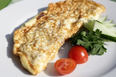 Domatesli omlet