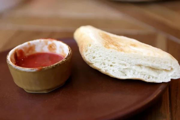 Sneetje brood — Stockfoto