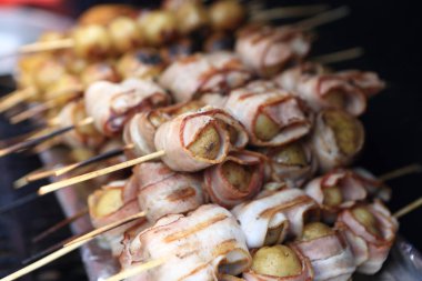 Pastırma pişmiş patates