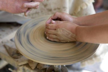 Potter yardım çocuk