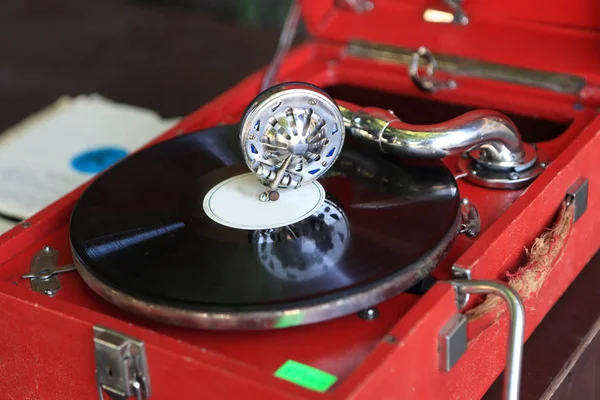 Details of gramophone — Stock Photo, Image