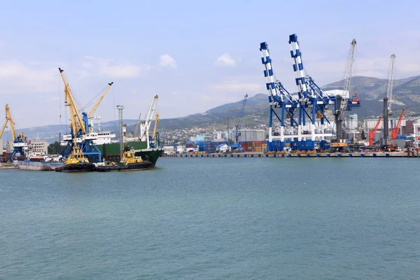 Puerto de Novorossiysk — Foto de Stock