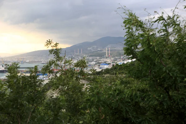 Vista de Novorossiysk — Foto de Stock