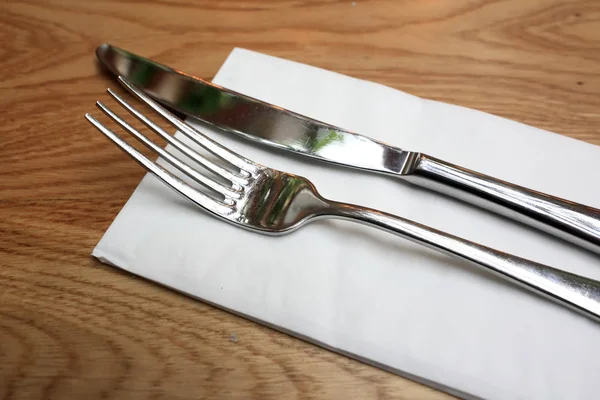 Fork and knife — Stock Photo, Image