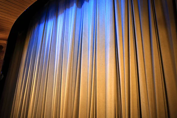 Detalhes de cortina de palco — Fotografia de Stock