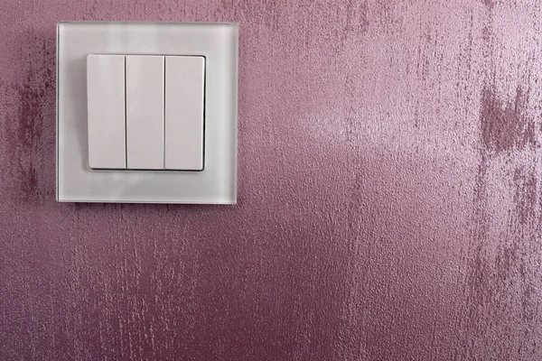 Wall light switch — Stock Photo, Image