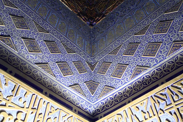 Ornamento nel mausoleo di Guri Amir — Foto Stock