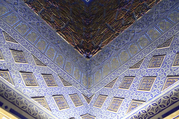 Part of wall Guri Amir mausoleum — Stock Photo, Image