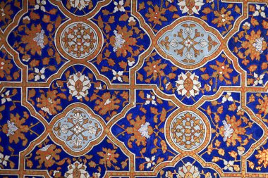 Cami duvarındaki desen