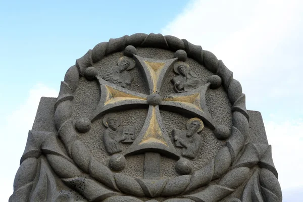 Stone Bolnisi cross — Stock Photo, Image