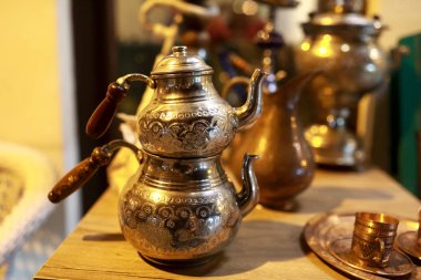 Copper souvenir dishes