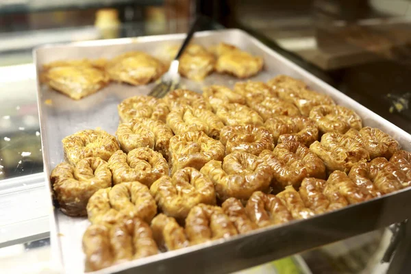 Georgian pastries in market — Stock Photo, Image