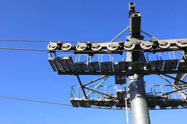 Details of cableway mechanism — Stock Photo, Image