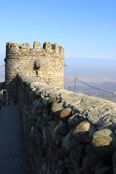 Old Stone Wall Signagi Town Georgia — Stock Photo, Image