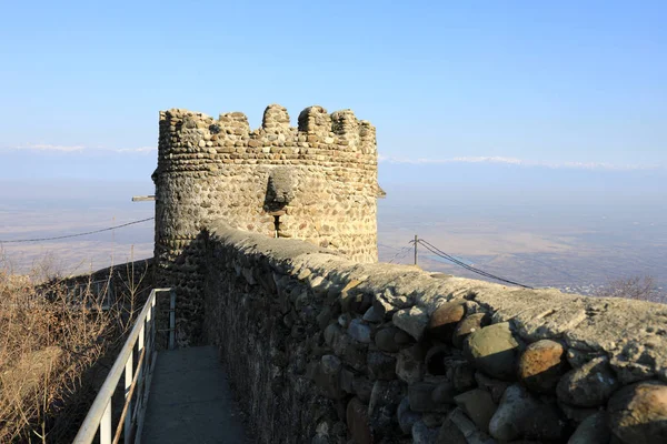 Старая Стена Города Сигнаги Грузии — стоковое фото