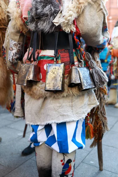 俄罗斯集市上穿着木乃伊服装的人 — 图库照片