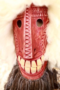 Moskova, Rusya 'da mumya festivalinde maske