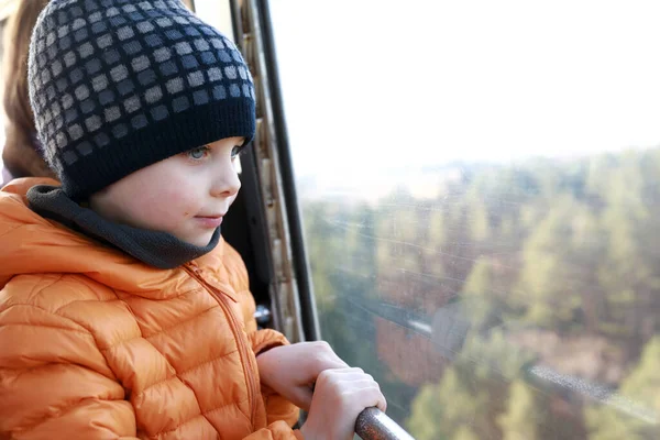 Anak Kecil Kabin Taman Nasional Kislovodsk Rusia — Stok Foto