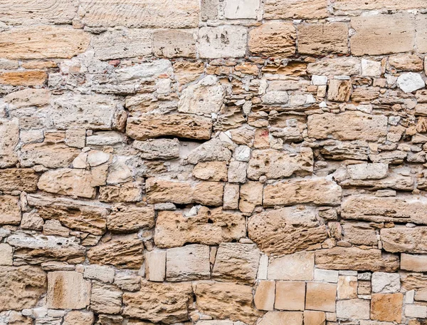 Текстура старої кам'яної стіни . — стокове фото