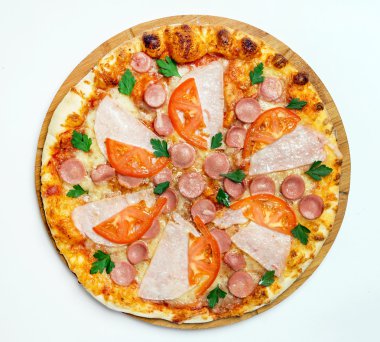 lezzetli İtalyan pizza