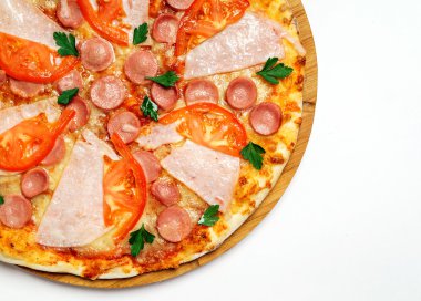 lezzetli İtalyan pizza
