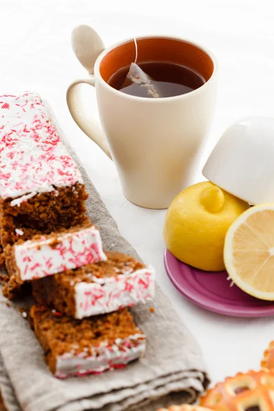 Tea time composition — Stock Photo, Image