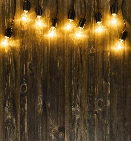 ホリデー ライトの背景 — ストック写真