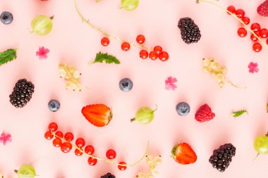 Taze çilek arka plan