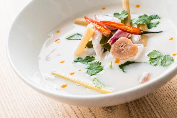 Tasty hot soup — Stock Image Tasty hot soup Stock Photo