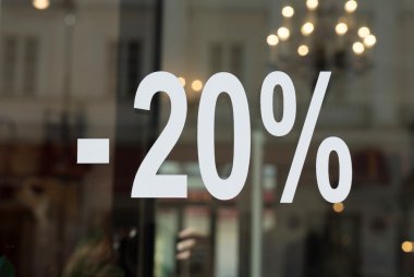 kapalı yüzde 20 indirim   
