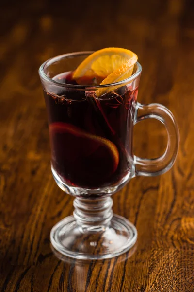 Winter mulled wine — Stock Photo, Image