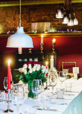 Düğün masa süslü