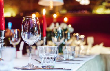 Düğün masa süslü