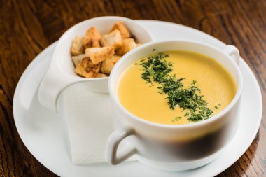 sonbahar kabak çorbası