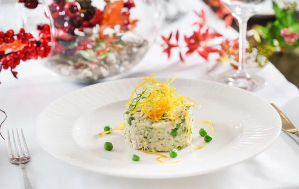 Bezelye ile hizmet pirinç