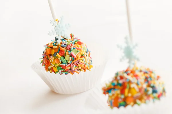 Bunte Cake Pops — Stockfoto