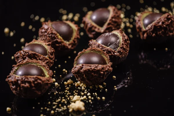 Castagne dolci al cioccolato — Foto Stock